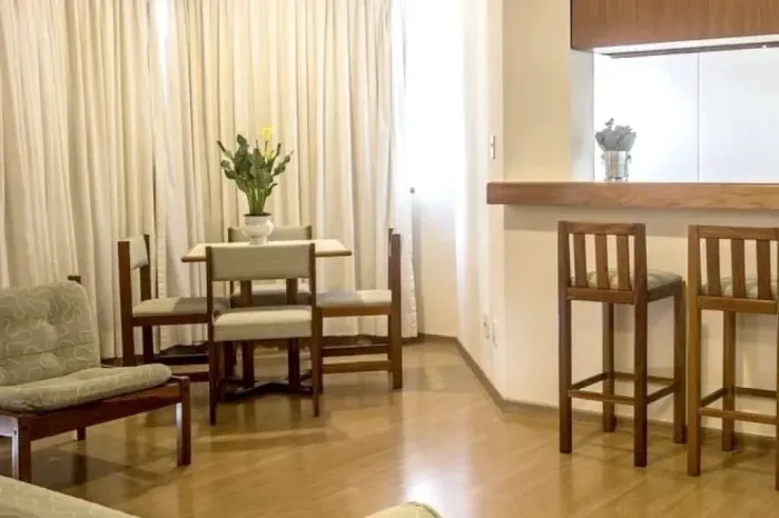 Flat Baden Baden 49m² 1 dormitório, 1 vaga para investir ou morar no Campo Belo.