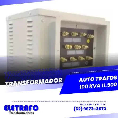 Auto Trafo 100 kVA - Ajuste de Tensão com Eficiência Total