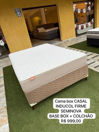 Cama de Casal BOX SEMINOVA - Entregamos!