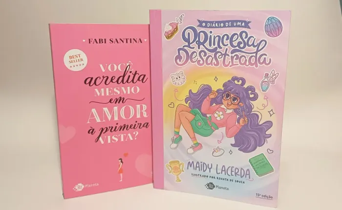 Livros O diário de uma princesa desastrada + Você acredita mesmo em amor à primeira vista?