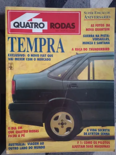 Revista Quatro Rodas Tempra