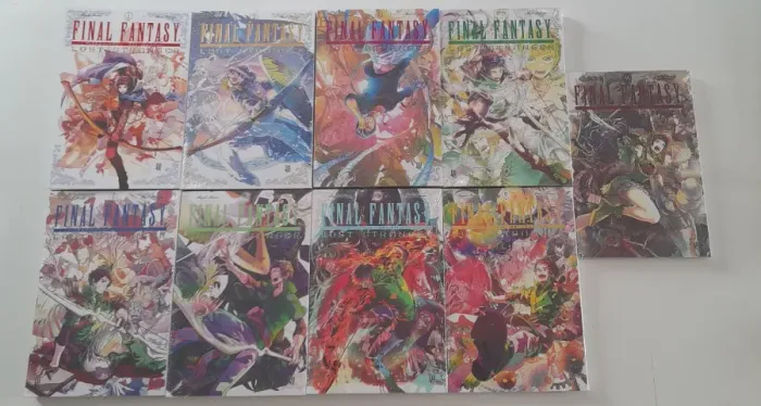 Mangá coleção Final Fantasy Lost Stranger (lacrados, vol. 1 a 9)