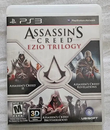 Jogo Assassin's Creed Ezio Trilogy PS3