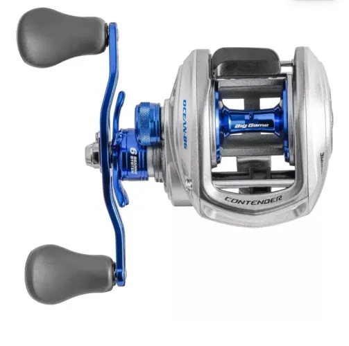 CARRETILHA DE PESCA MARINE SPORTS OCEAN BG - 6 ROLAMENTOS - DRAG:7KG - MARINIZADA