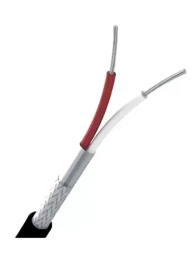 1 Metro Cabo Em Rolo De Microfone Santo Angelo 0,30mm Mod Sc30 Preto