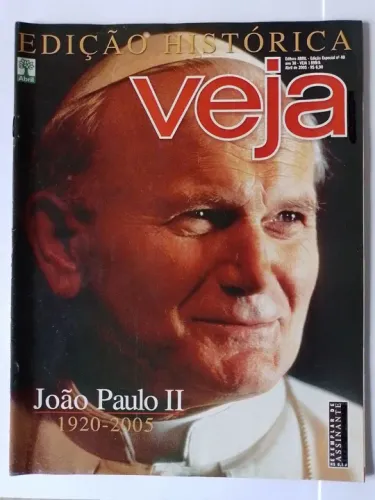 Edição Histórica da Revista Veja - João Paulo II
