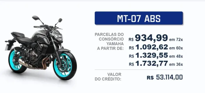 Consórcio nacional Yamaha