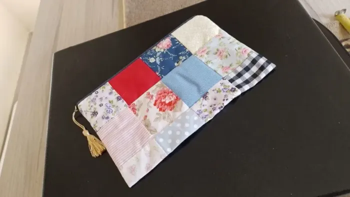 PROMOÇÃO! Necessaire- Patchwork- Dtudoumpouco-Store