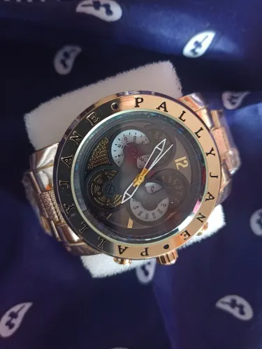 Relógio Pallyjane Dourado (À prova d?água) 