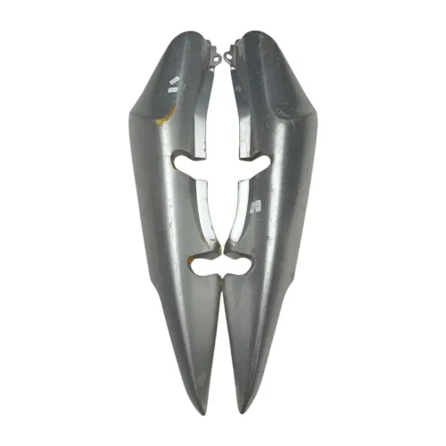 Par Carenagem Rabeta Honda Cg Titan 150 Prata 2004 A 2008