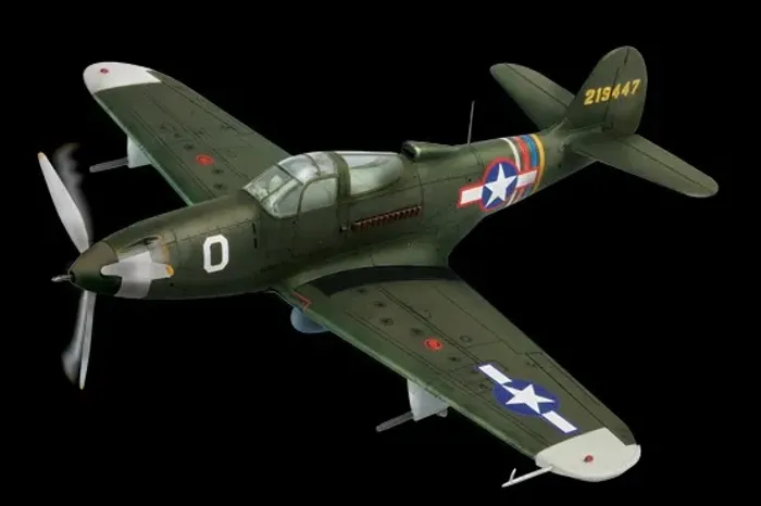 Avião USAAF Bell P-39Q Airacobra Diecast 357th FG 1943 1/32 # FV-80049