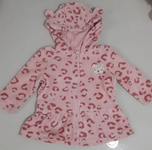 Casaco Baby Club com Capuz Tam. 6-9 meses