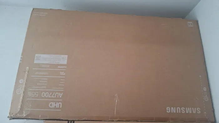 Caixa de tv 55 polegadas com isopor 