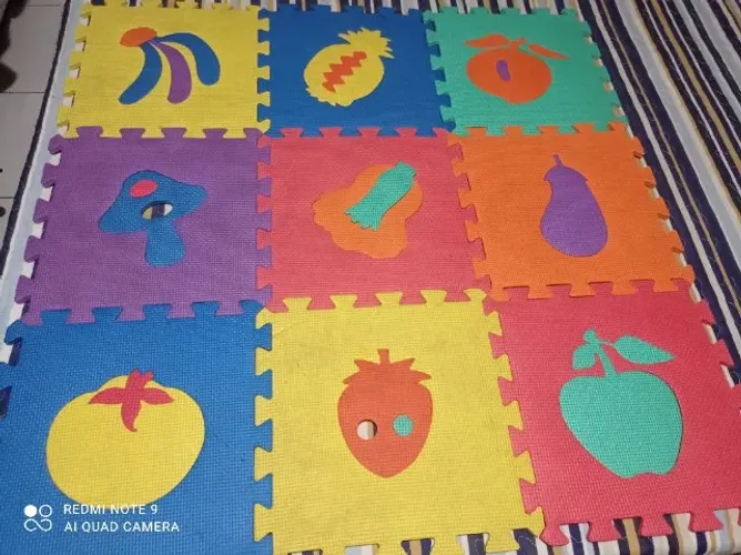 Tapete Eva Frutas (Infantil)
