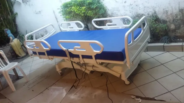 Cama Hospitalar elétrica elevação altura.lindissima.