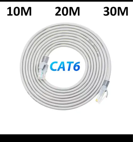 Cabo de rede CAT6 30 metros 