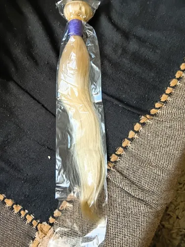 Tela de cabelo humano.