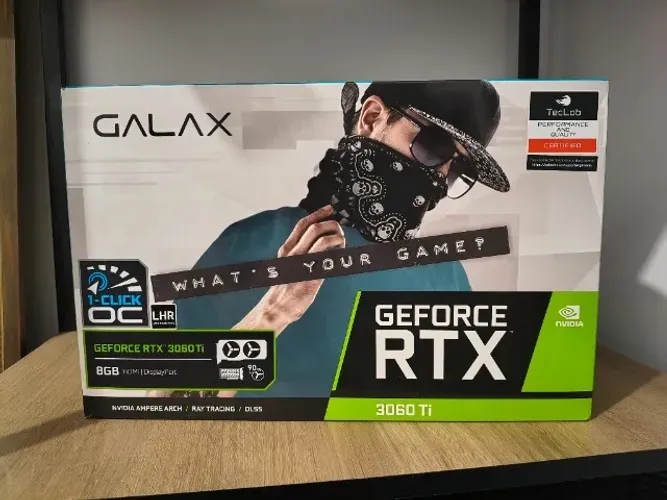 Geforce RTX 3060 Ti 1-Click OC 8GB GDDR6 - USADO