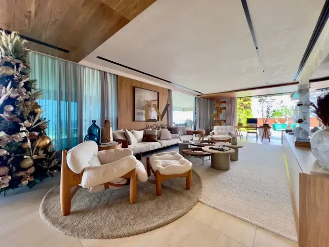 Condomínio Riserva Golf Cobertura Linear 760 m² com Vista Permanente para o Mar e Golfe