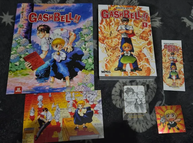 Gash Bell Zatch Bell Vol. 1 + Brindes Completo MPEG