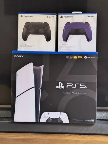 PS5 Mídia DIgital 825GB Lacrado com Nota Fiscal
