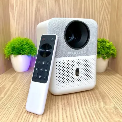 Projetor Byintek Love U4 1080p 300 Ansi Lente Selada Wifi, Bluetooth