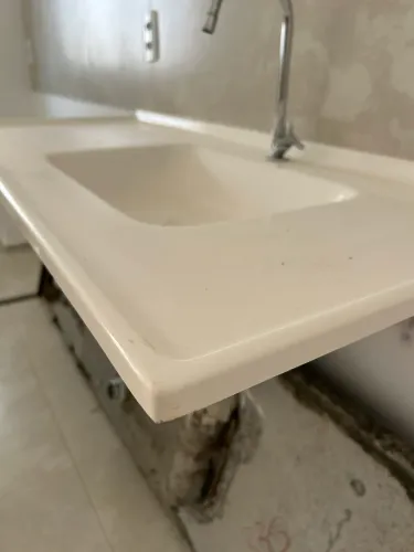Pia para cozinha sintética