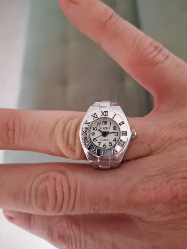 Anel relógio Bozhi Quartz (metálico)