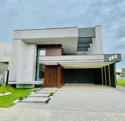 Casa à venda com 3 suítes no Condomínio Ouro Ville em Taubaté/SP.