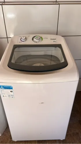 Máquina de Lavar Consul 9Kg Branca com Dosagem Econômica