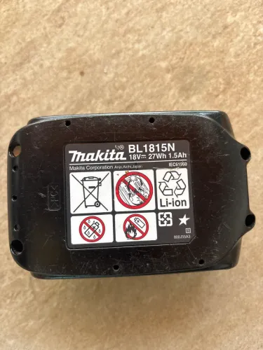 Bateria 18v 1.5Ah makita