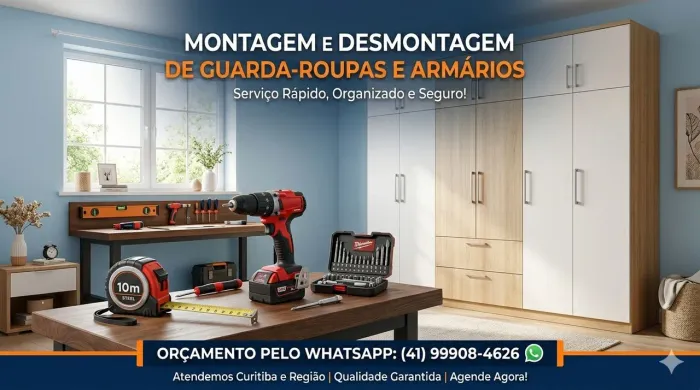 Montagem e desmontagem de móveis 