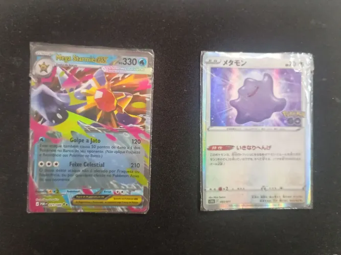 Cartinha de pokémon original