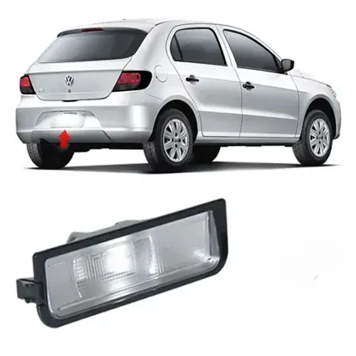 Lanterna Luz Luminária de Placa para o Gol Voyage G5 com Soquete