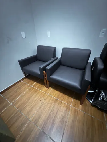 Cadeiras estofadas