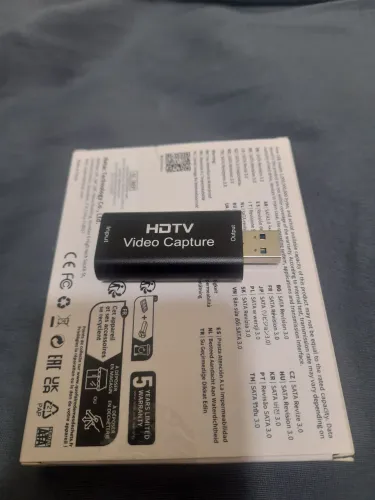 Placa De Captura USB 1080p Nova