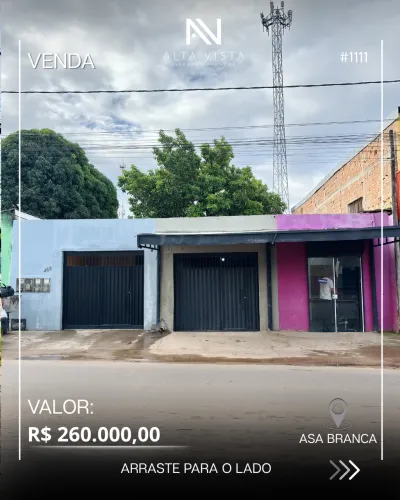 2 APARTAMENTOS + PONTO COMERCIAL À VENDA | ASA BRANCA