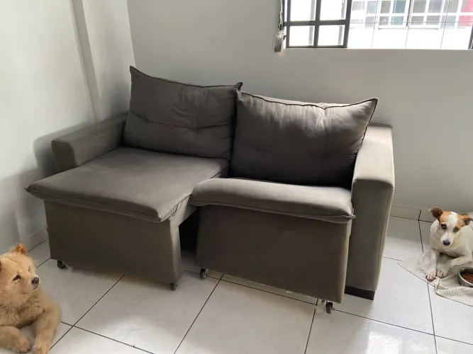 Sofá retrátil pra levar hoje 