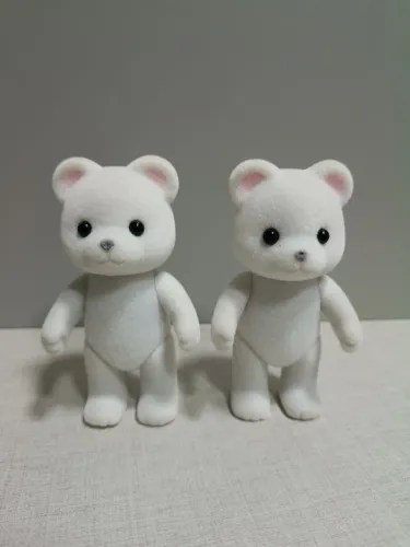Sylvanian Casal Urso Polar