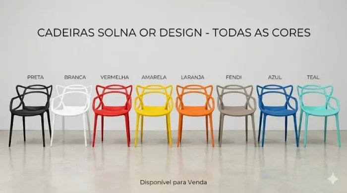 Cadeira Solna - Mix de Cores
