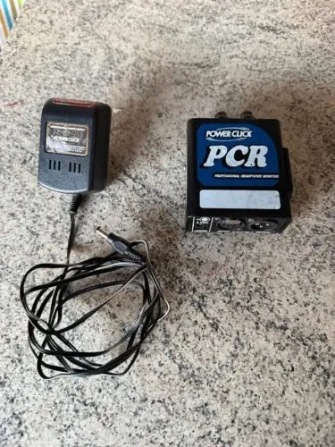 Amplificador Headphone Power Click Pcr Conexao Xlr Com Fonte