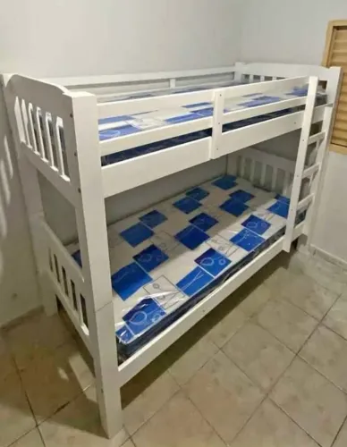 Promoção BELICHE 2 COLCHÃO MADEIRA MACIÇA 