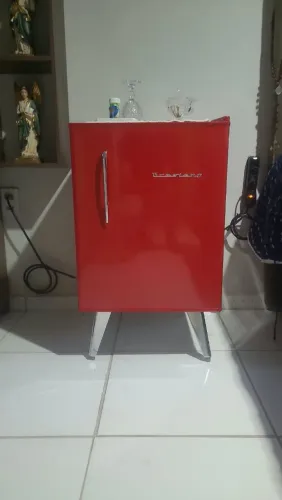 Frigobar Brastemp Retrô Vermelho 76L- Excelente Estado