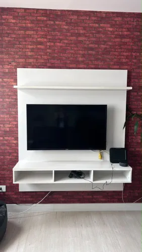 Painel para TV Tok&Stok Cell, branco