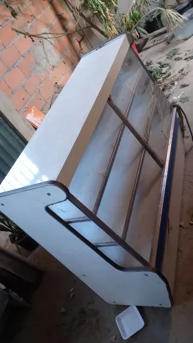 Balcão vitrine atendimento 