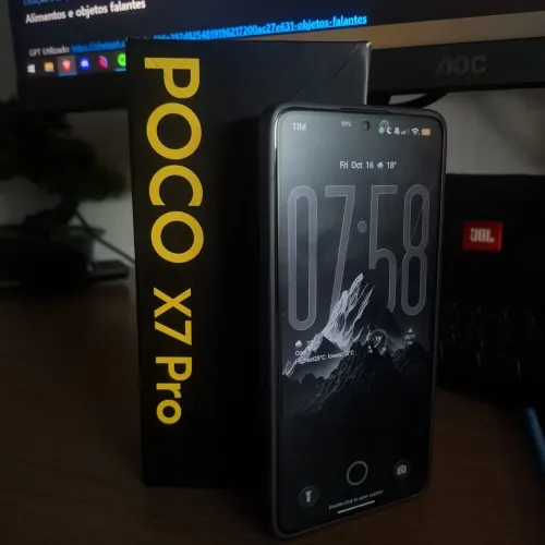 Poco X7 pro (LEIA A DESCRIÇÃO) 512GB , 12 DE RAM E 120HZ