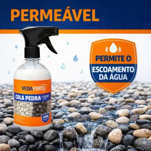 Cola Pedra Fixador de Pedras para Jardim Borrifador [500 ml]