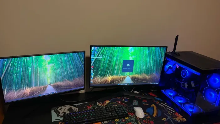 PC GAMER Ryzen 7 5700X + RTX 3060 12GB + 32GB + 2 MONITORES 180Hz
