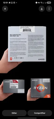 Processador Ryzen 5 5600g 