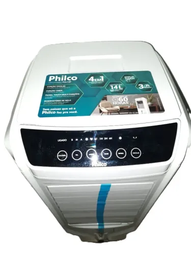 Climatizador Philco PCL14F 4 em 1 Função Timer 14L 220Volts (sem uso)